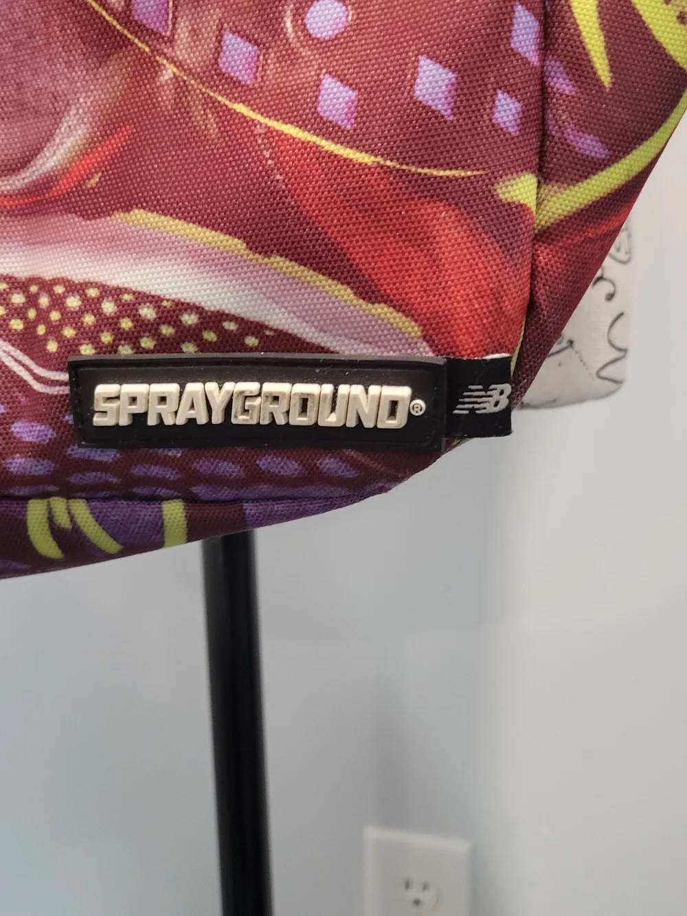 Vintage Sprayground x New Balance Nationals Outdoor 2012 backpack Great Cond.